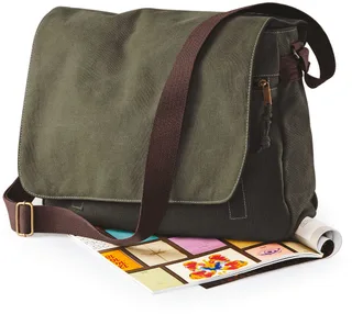 Quadra Vintage canvas schoudertas – foto 5
