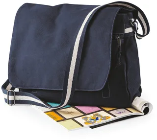 Quadra Vintage canvas schoudertas – foto 7
