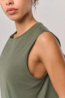Cropped mouwloos T-shirt voor dames – foto 6