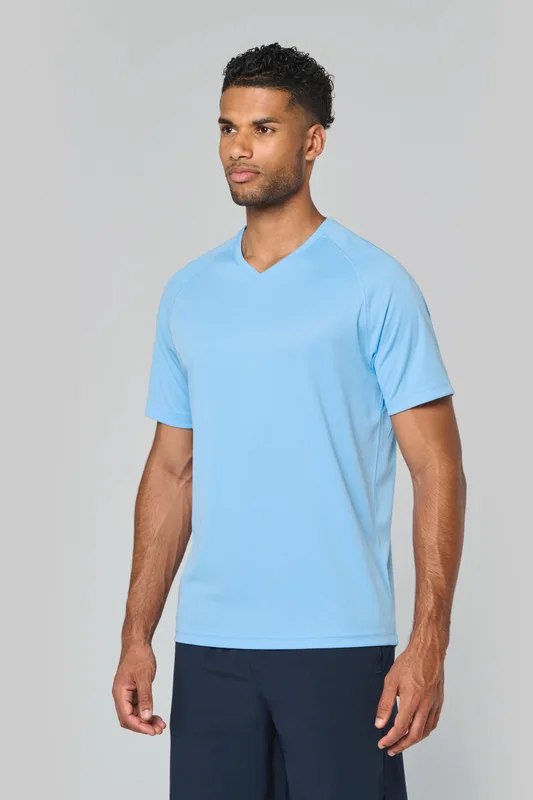 Proact Heren-sport-T-shirt V-hals