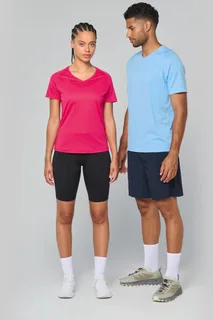 Proact Heren-sport-T-shirt V-hals – foto 6