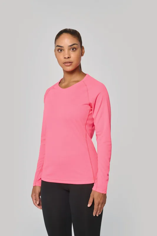 Proact Ladies' long-sleeved sports T-shirt