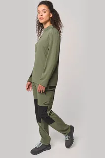 Proact Uniseks outdoor-T-shirt met 1/4-rits en lange mouwen – foto 11