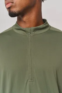 Proact Uniseks outdoor-T-shirt met 1/4-rits en lange mouwen – foto 6