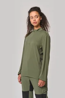 Proact Uniseks outdoor-T-shirt met 1/4-rits en lange mouwen – foto 12