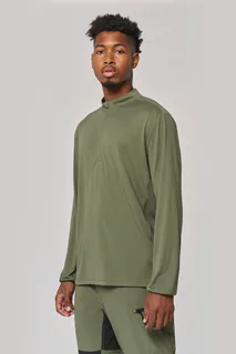 Proact Uniseks outdoor-T-shirt met 1/4-rits en lange mouwen – foto 4