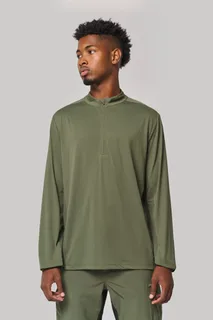 Proact Uniseks outdoor-T-shirt met 1/4-rits en lange mouwen – foto 2