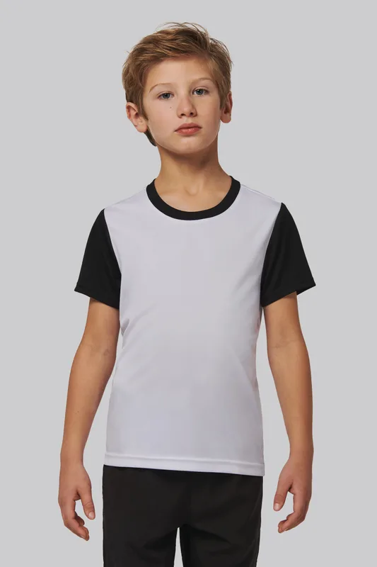 Proact Multisport T-shirt met korte mouwen in twee kleuren voor kinderen