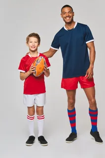 Proact Kinder rugbyshirt met korte mouwen – foto 6