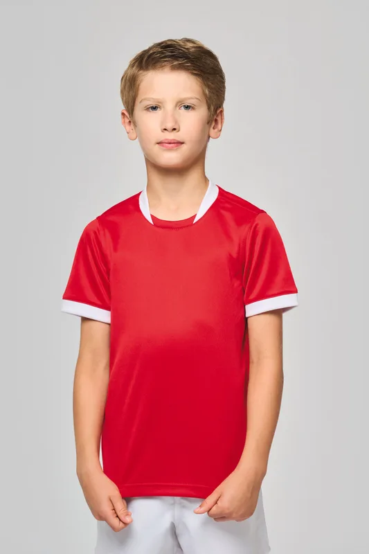 Proact Kinder rugbyshirt met korte mouwen