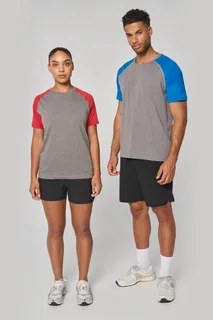 Proact Adult Triblend two-tone sports short-sleeved t-shirt – foto 9