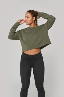 Proact Ladies' crew neck crop sweatshirt – foto 1
