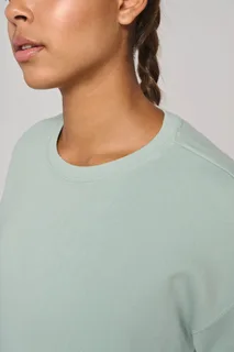 Proact Ladies' short sleeve crew neck crop sweatshirt – foto 6