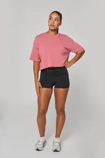 Proact Ladies' short sleeve crew neck crop sweatshirt – foto 5