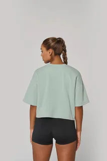 Proact Ladies' short sleeve crew neck crop sweatshirt – foto 2