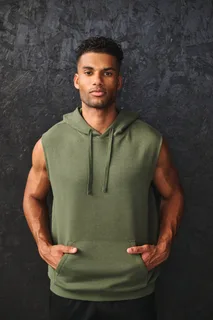 Proact Unisex mouwloze hoodie – foto 5