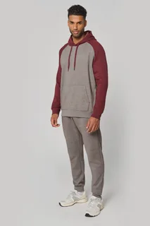Proact Tweekleurige sweater met capuchon volwassene – foto 6