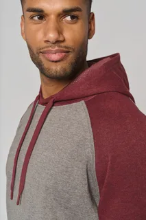Proact Tweekleurige sweater met capuchon volwassene – foto 13