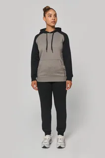 Proact Tweekleurige sweater met capuchon volwassene – foto 8