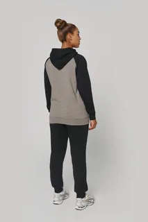 Proact Tweekleurige sweater met capuchon volwassene – foto 9