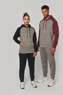 Proact Tweekleurige sweater met capuchon volwassene – foto 10