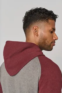 Proact Tweekleurige sweater met capuchon volwassene – foto 12