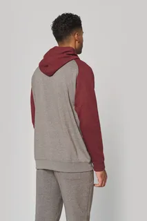 Proact Tweekleurige sweater met capuchon volwassene – foto 3