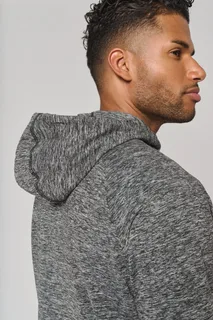 Proact Unisex zip neck hooded sports sweatshirt – foto 11