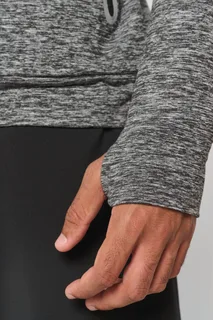 Proact Unisex zip neck hooded sports sweatshirt – foto 15