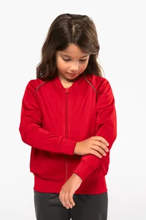 Proact Kids zipped tracksuit top with piping – foto 2