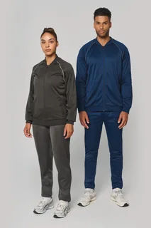 Proact Unisex trainingsjasje met rits en biesje – foto 1