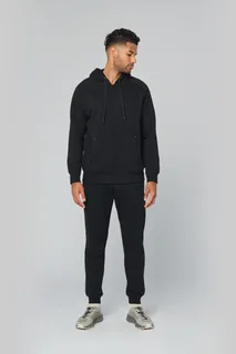 Proact Unisex zipped fleece hoodie – foto 4