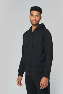 Proact Unisex zipped fleece hoodie – foto 2