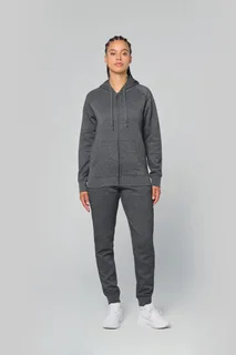 Proact Unisex zipped fleece hoodie – foto 6