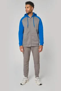 Proact Tweekleurig sweatvest met capuchon unisex – foto 3