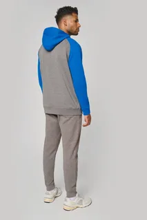 Proact Tweekleurig sweatvest met capuchon unisex – foto 4