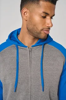 Proact Tweekleurig sweatvest met capuchon unisex – foto 6