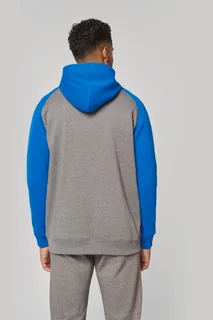 Proact Tweekleurig sweatvest met capuchon unisex – foto 2