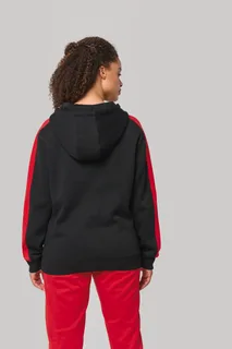 Uniseks teamwear hoodie – foto 3