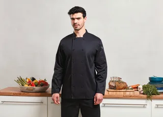 Premier Coolchecker® long-sleeved chef’s jacket – foto 1
