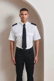 Premier Men's Short-Sleeved Pilot Shirt – foto 2