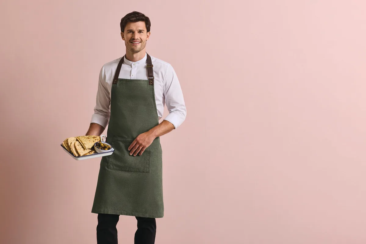 Premier ‘Annex’ bib apron – te bedrukken met jouw logo of tekst