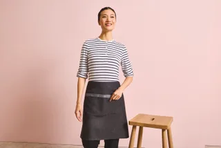 Premier Domain - Contrast denim heupschort – foto 1