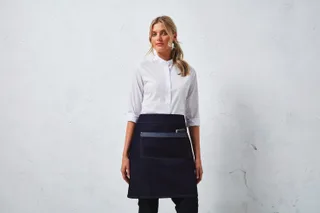 Premier Domain - Contrast denim heupschort – foto 3