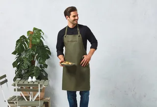 Premier Eco-friendly contrasting apron ‘Barley’ – foto 3
