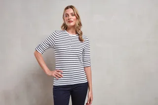 Premier Long John dames T-shirt met opgerolde mouwen – foto 1