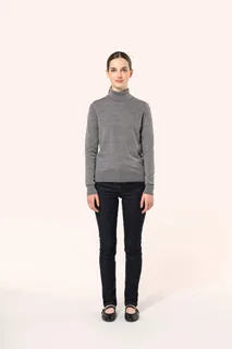 Kariban Premium Ladies' roll-neck merino jumper – foto 3