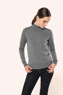 Kariban Premium Ladies' roll-neck merino jumper – foto 6