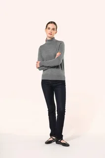 Kariban Premium Ladies' roll-neck merino jumper – foto 8