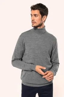 Kariban Premium Merinotrui rolkraag heren – foto 6